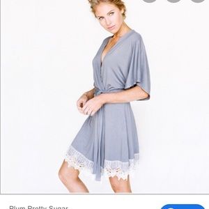 Plum Pretty Sugar You Are Loved Robe (M/L)